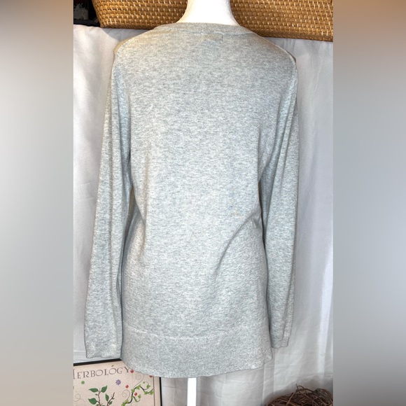 Crown & Ivy Cotton Penguin with Sequins Sweater - Picture 8 of 9